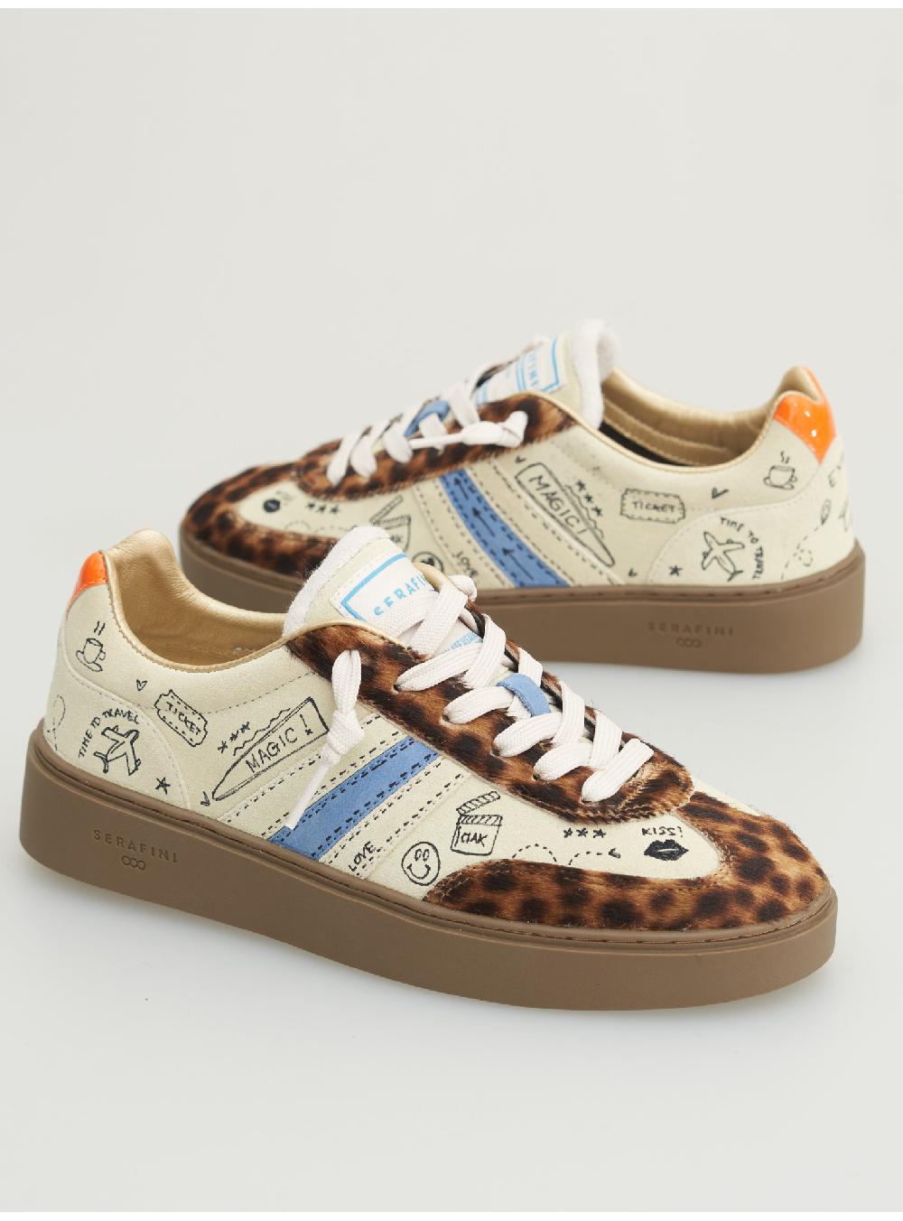 Serafini COURT - BEIGE LEOPARD - DONNA Serafini Shop