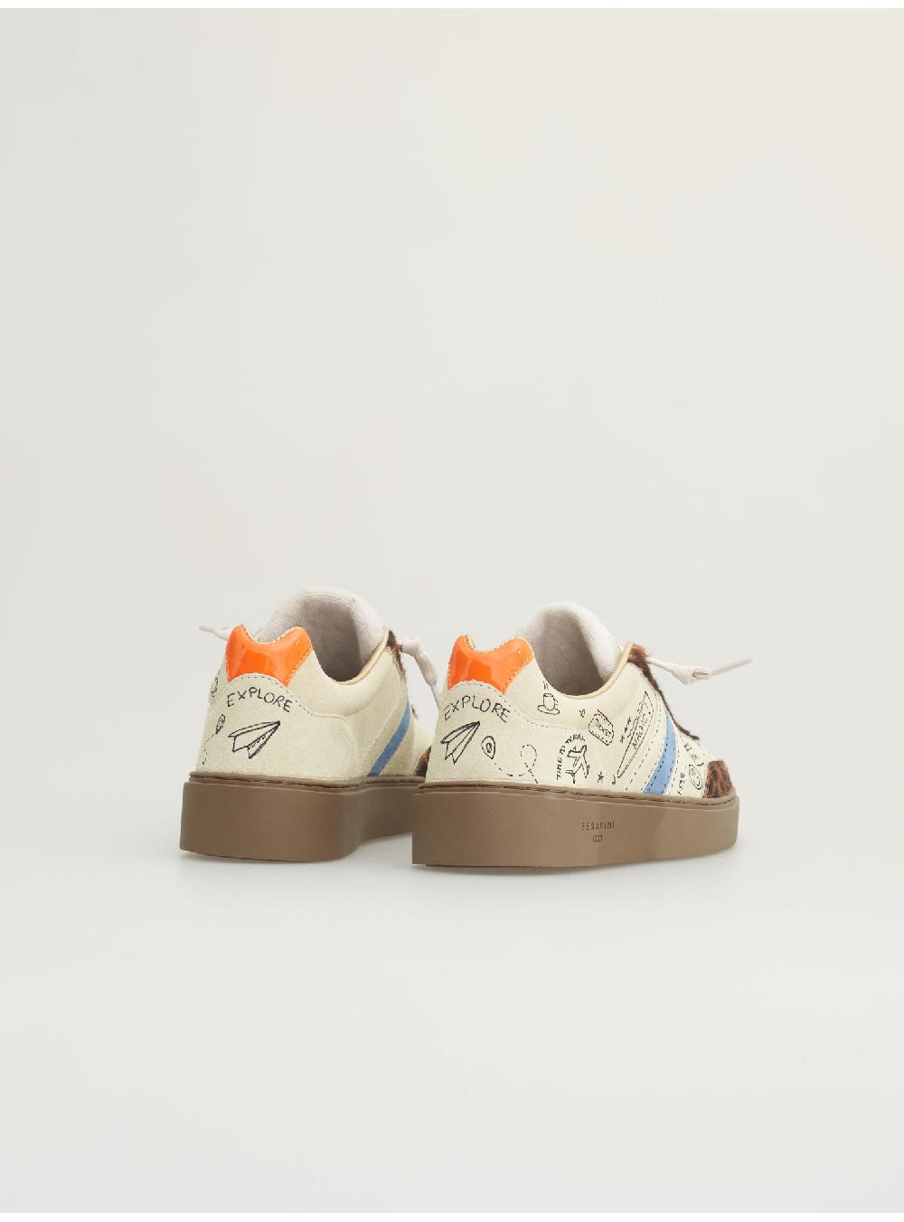 Serafini COURT - BEIGE LEOPARD - DONNA Serafini Shop