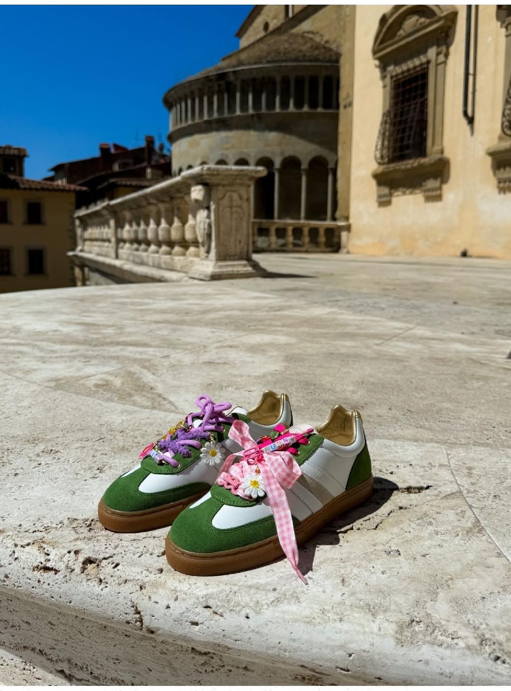 Serafini COURT - WHITE GREEN GOLD Serafini Shop