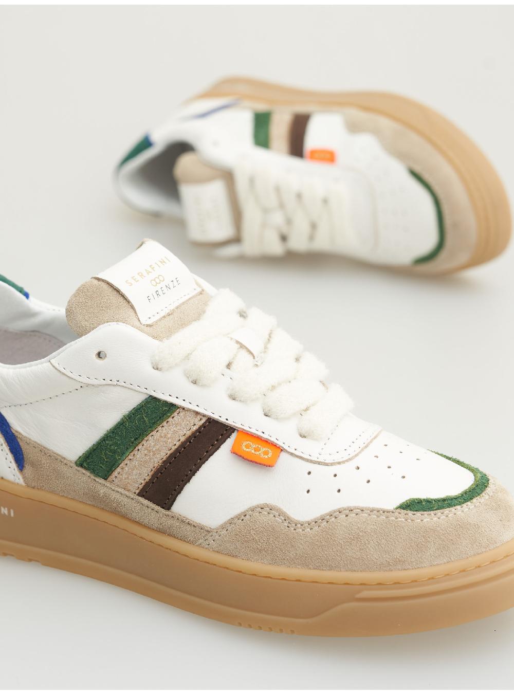 Serafini FIRENZE - WHITE GREEN TAUPE Serafini Shop