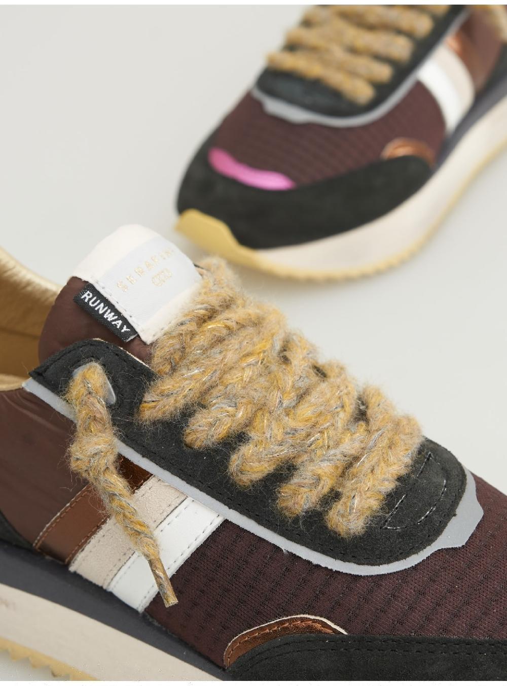 Serafini TORINO - BROWN BLACK YELLOW Serafini Shop