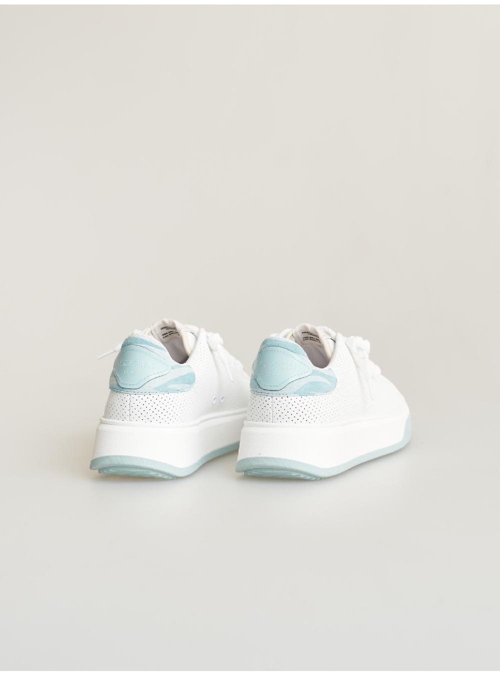 Serafini Sneakers Donna In Pelle Pelle Laminata Pelle Perforata Serafini Shop