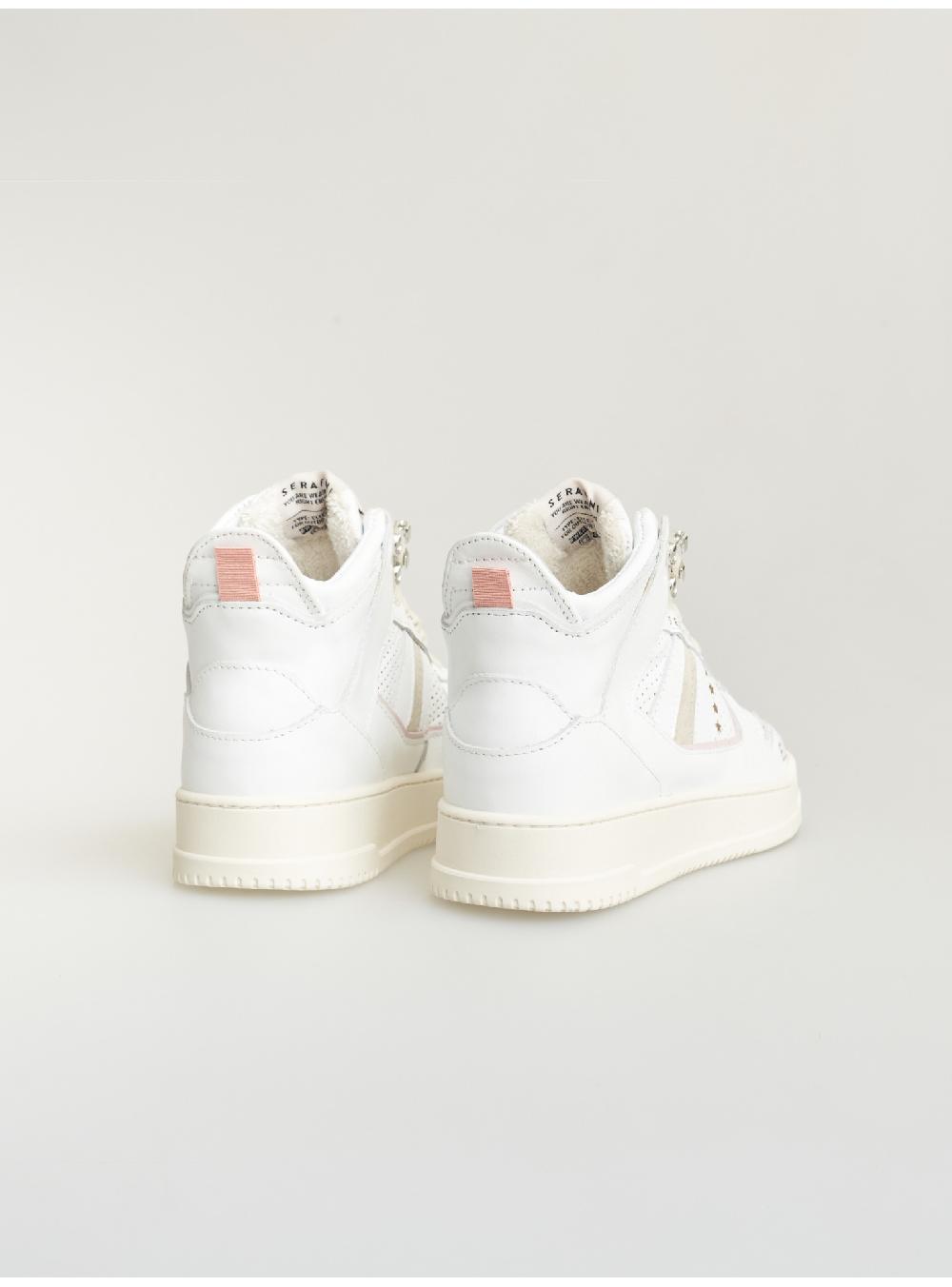 Serafini Sneakers Donna In Pelle Pelle Laminata Scamosciato Nylon Serafini Shop