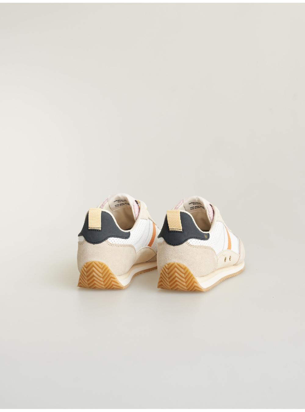 Serafini Sneakers Donna In Pelle Pelle Perforata Scamosciato Tessuto Serafini Shop