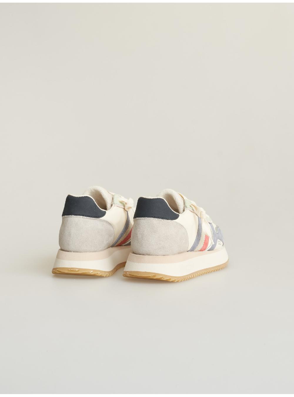 Serafini Sneakers Donna In Pelle Pelle Perforata Scamosciato Serafini Shop