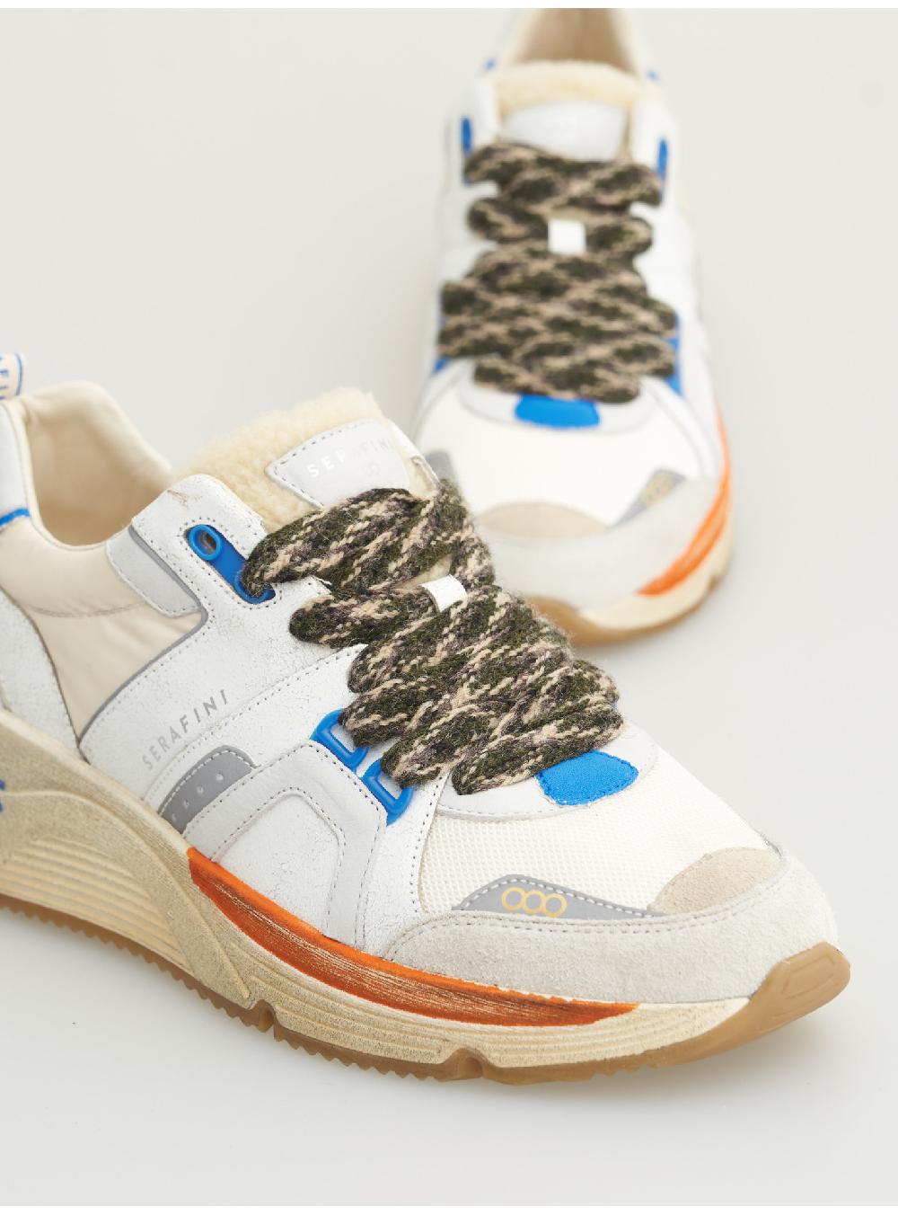 Serafini TOKYO - CRACKED WHITE BLUETTE - TOKYO - UOMO Serafini Shop