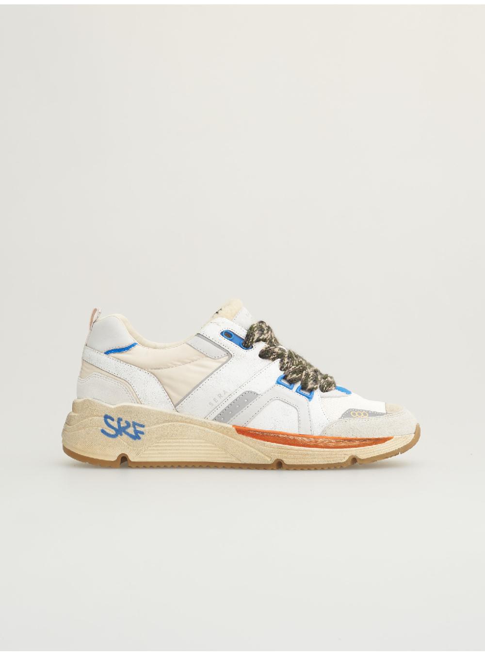 Serafini TOKYO - CRACKED WHITE BLUETTE - TOKYO - UOMO Serafini Shop