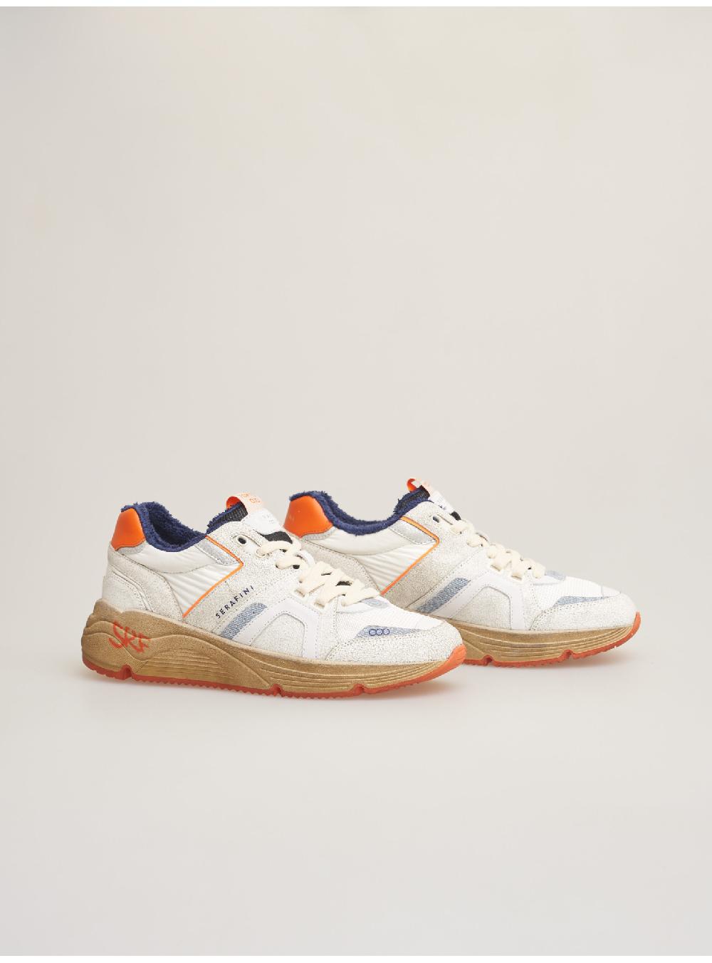 Serafini TOKYO - WHITE-CRACKED BLUE ORANGE Serafini Shop