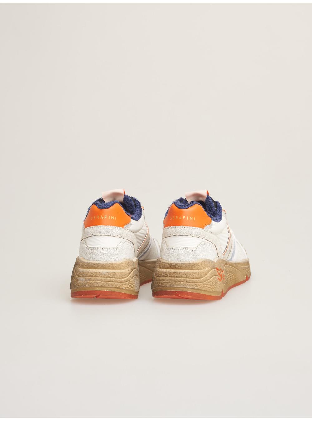Serafini TOKYO - WHITE-CRACKED BLUE ORANGE Serafini Shop