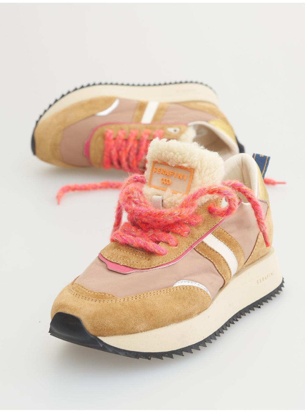 Serafini TORINO - BEIGE ECO-SHEARLING GOLD - DONNA Serafini Shop