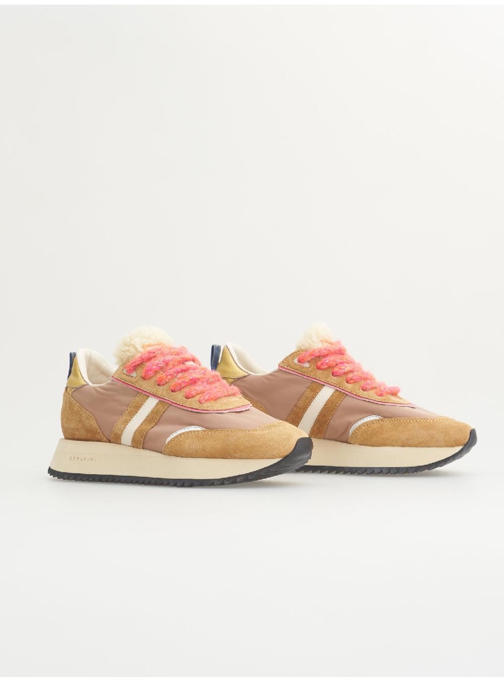 Serafini TORINO - BEIGE ECO-SHEARLING GOLD - DONNA Serafini Shop