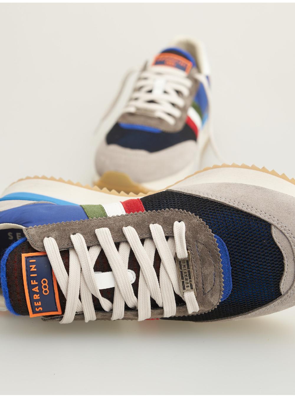 Serafini TORINO - BLUETTE GREY ORANGE - UOMO Serafini Shop