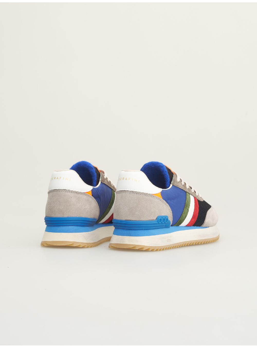 Serafini TORINO - BLUETTE GREY ORANGE - UOMO Serafini Shop