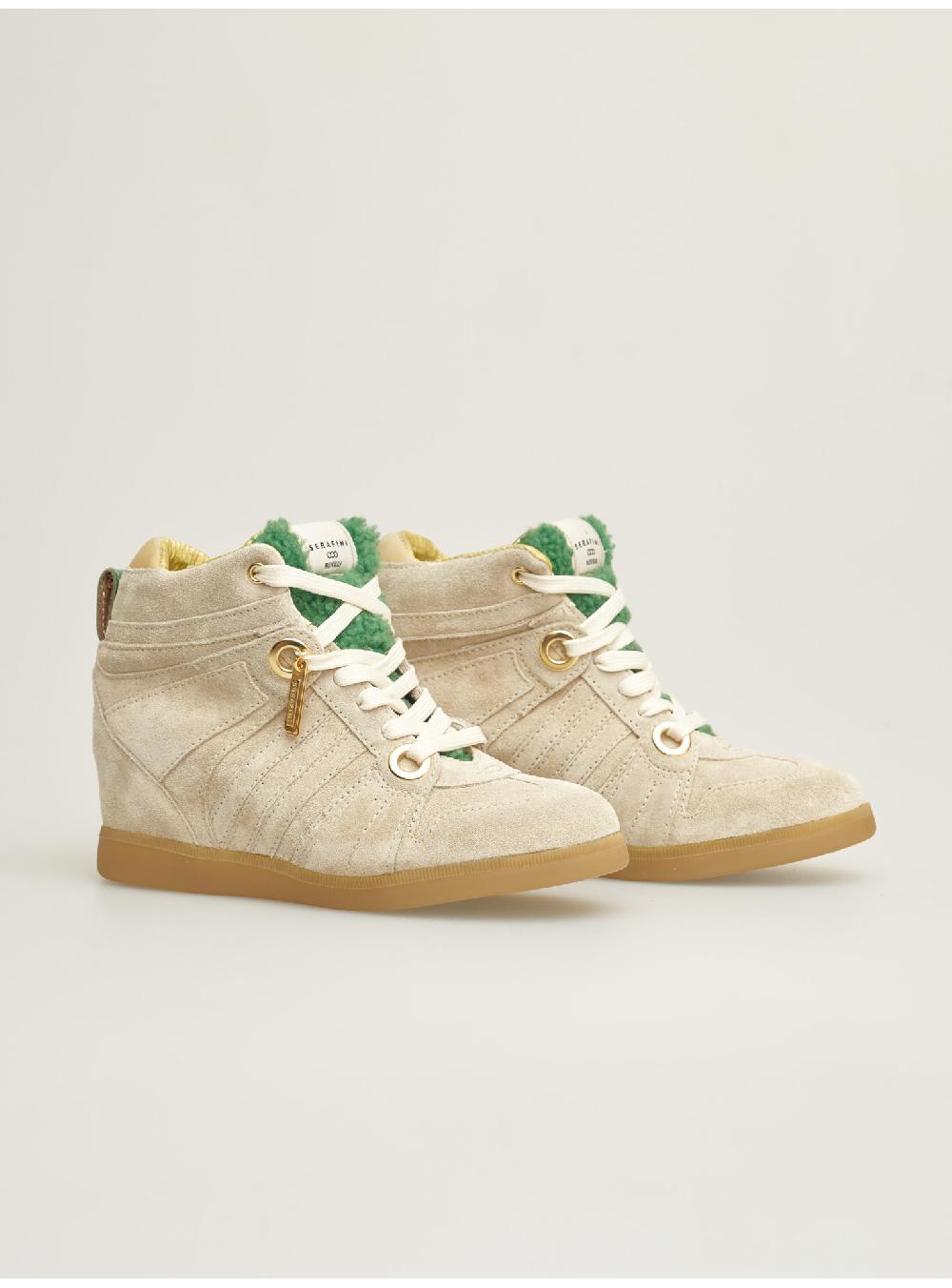 Serafini Zeppa Interna Donna In Scamosciato Nabuck Shearling Serafini Shop