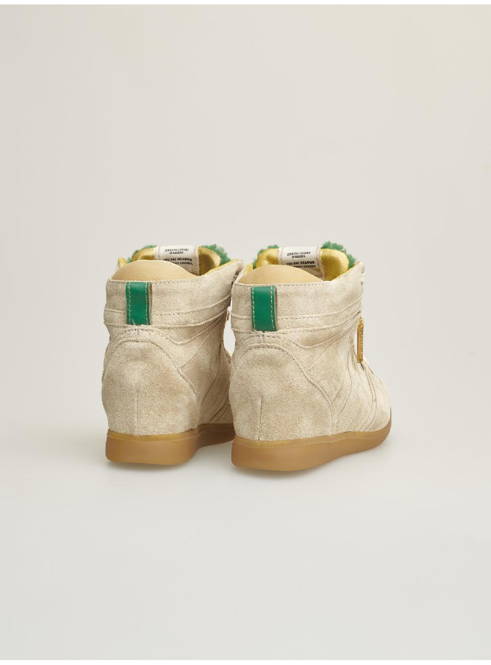 Serafini Zeppa Interna Donna In Scamosciato Nabuck Shearling Serafini Shop