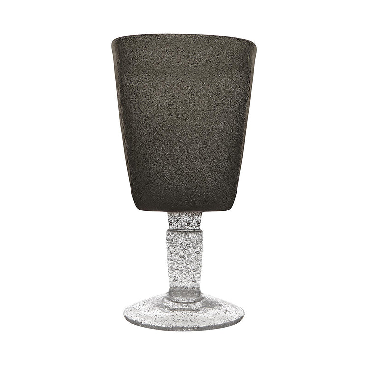 Serafino Zani 000226 - GOBLET - BLACK TRANSP. - MEMENTO ORIGINALE - MONOCHROME