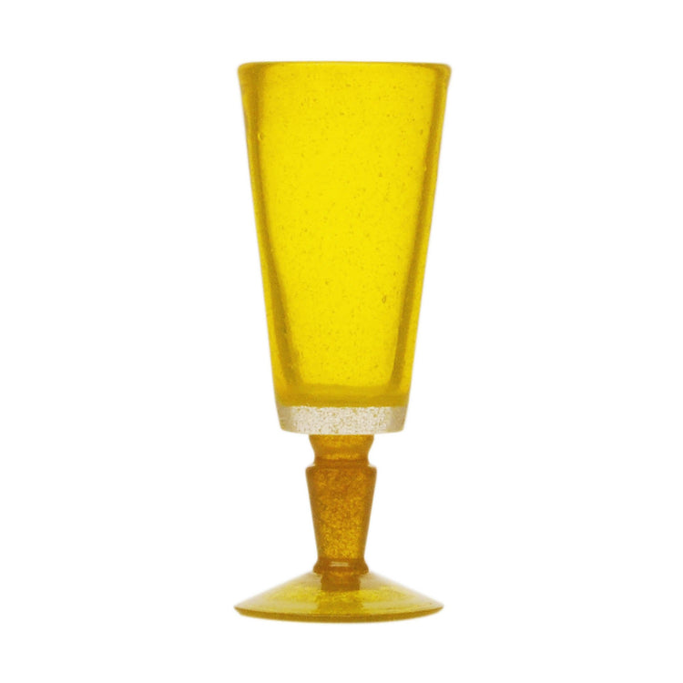 Serafino Zani 000301 - FLUTE - YELLOW TRANSP. - MEMENTO ORIGINALE - MONOCHROME