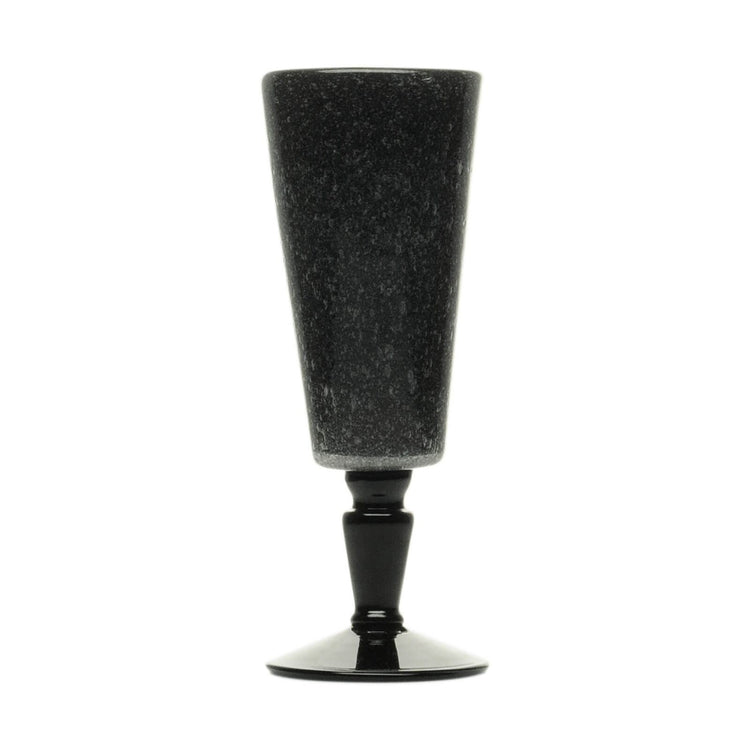 Serafino Zani 000327 - FLUTE - BLACK SOLID - MEMENTO ORIGINALE - MONOCHROME