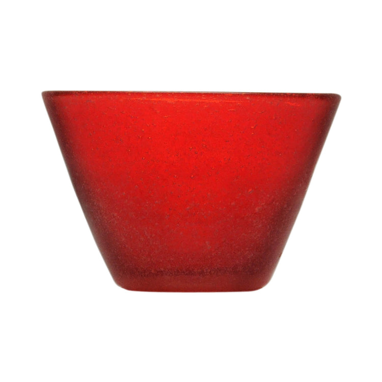 Serafino Zani 000707 - SMALL BOWL - RED - MEMENTO ORIGINALE - MONOCHROME