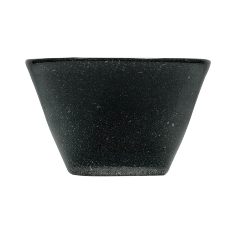 Serafino Zani 000727 - SMALL BOWL - BLACK SOLID - MEMENTO ORIGINALE - MONOCHROME