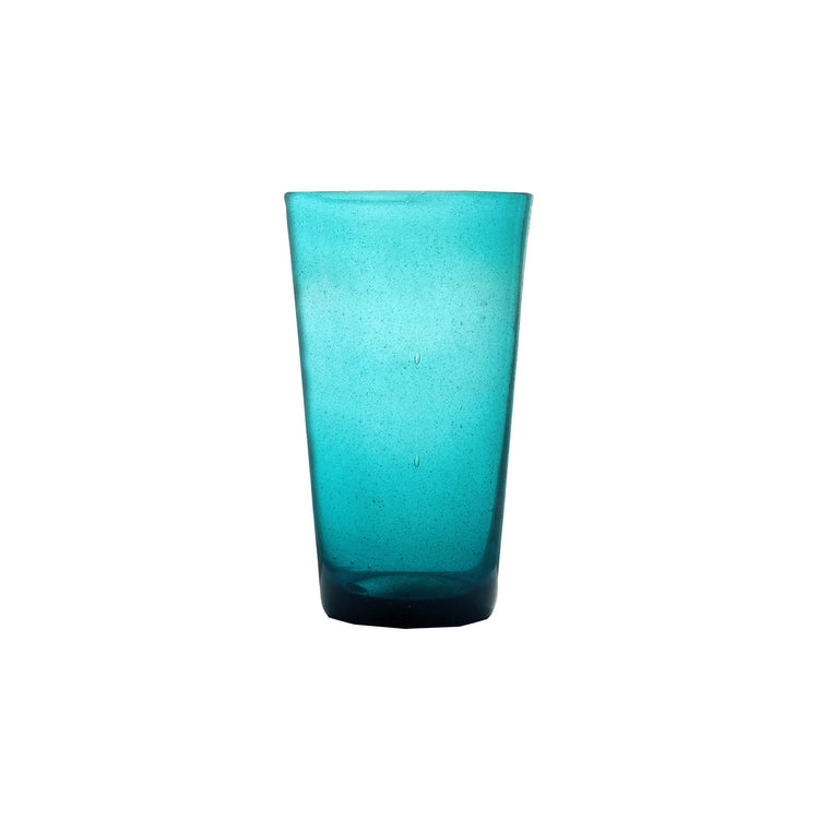 Serafino Zani 000814 - DRINK GLASS - TURQUOISE - MEMENTO ORIGINALE - MONOCHROME