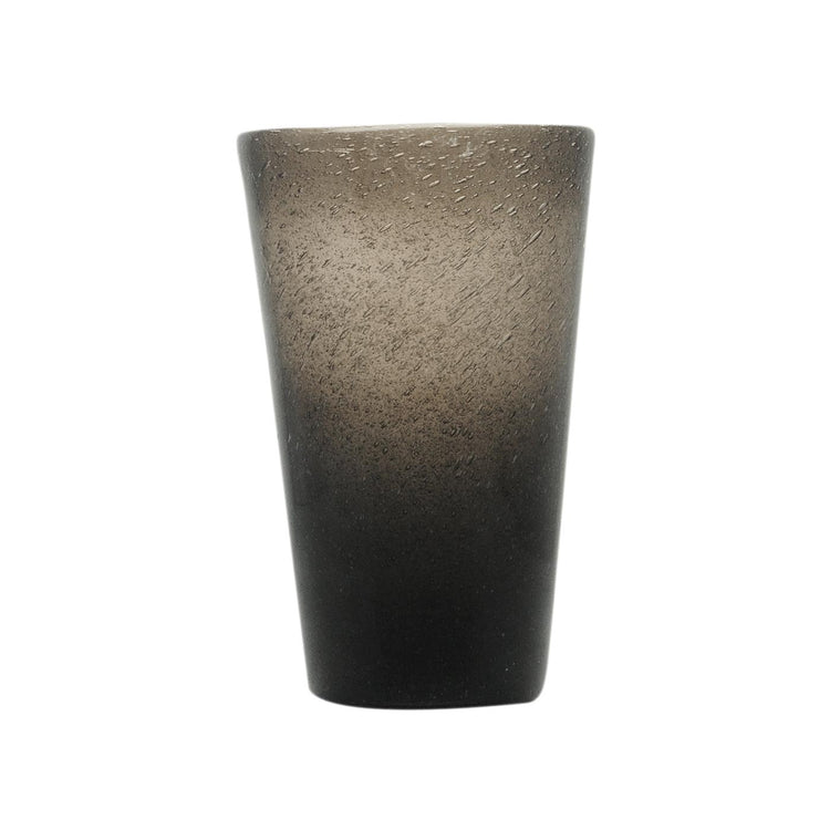 Serafino Zani 000826 - DRINK GLASS - BLACK TRANSP. - MEMENTO ORIGINALE - MONOCHROME