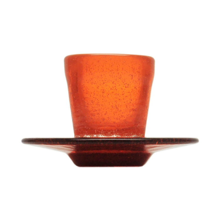 Serafino Zani 000905 - COFFEE CUP - ORANGE - MEMENTO ORIGINALE - MONOCHROME