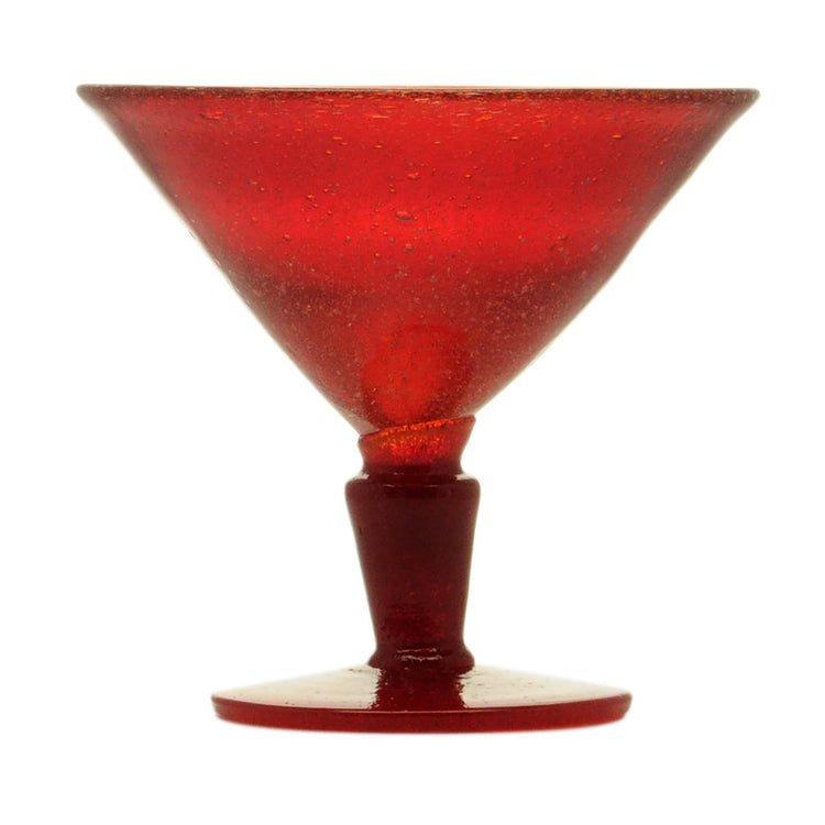 Serafino Zani 001007 - MARTINI GLASS - RED - MEMENTO ORIGINALE - MONOCHROME