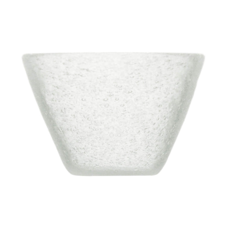 Serafino Zani 001323 - BIG BOWL - WHITE TRANSP. - MEMENTO ORIGINALE - MONOCHROME