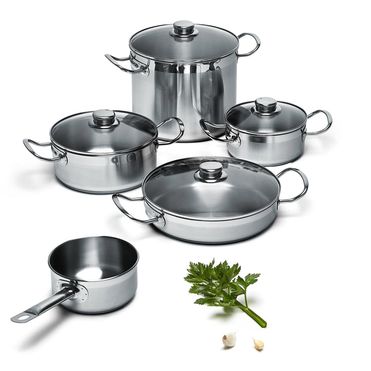 Serafino Zani GARDA - BATTERIA DI PENTOLE PROFESSIONALI PER INDUZIONE