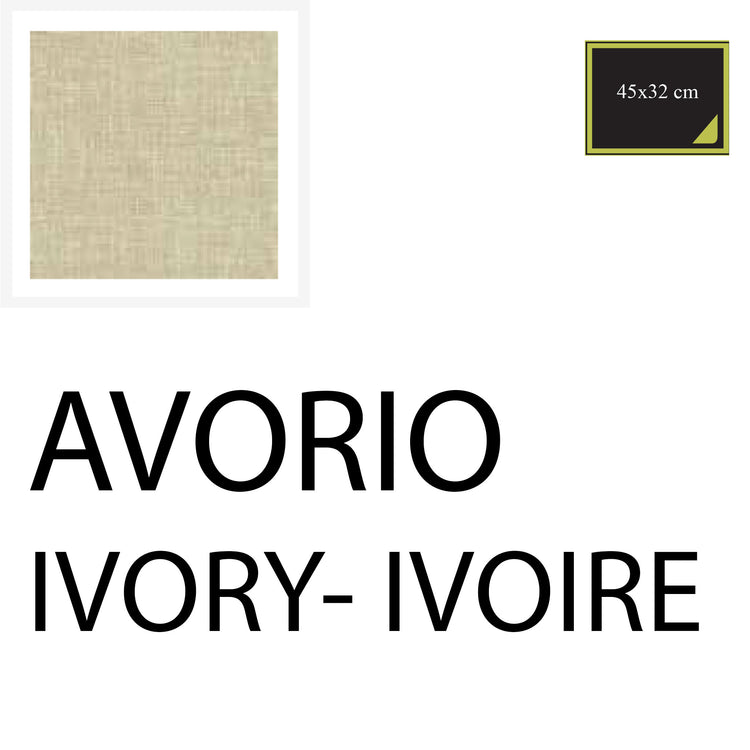 Serafino Zani Americana 45x33 cm - 10pz Avorio