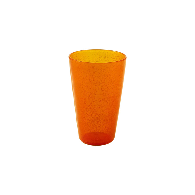 Serafino Zani DRINK GLASS - ORANGE - MEMENTO SYNTH