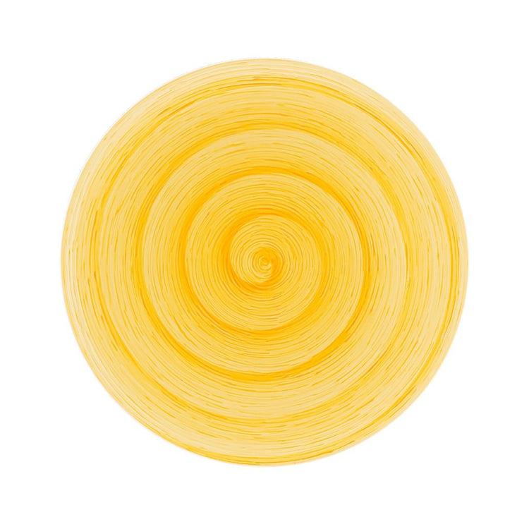 Serafino Zani Piatto Piano Memento Table - Yellow