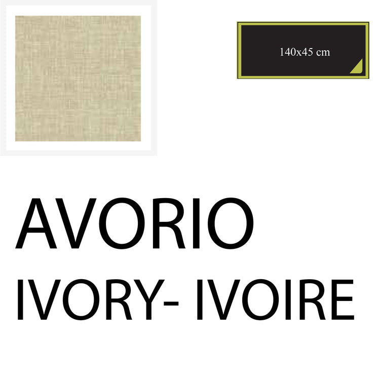 Serafino Zani Runner 140X45 cm - 2pz Avorio