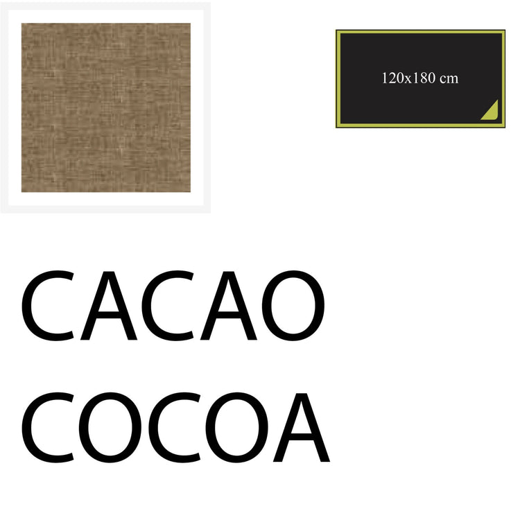 Serafino Zani Tovaglia 180x120 cm Cacao