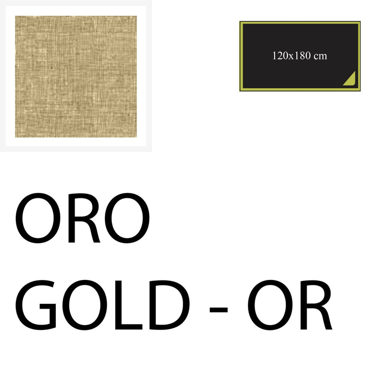 Serafino Zani Tovaglia 180x120 cm Oro