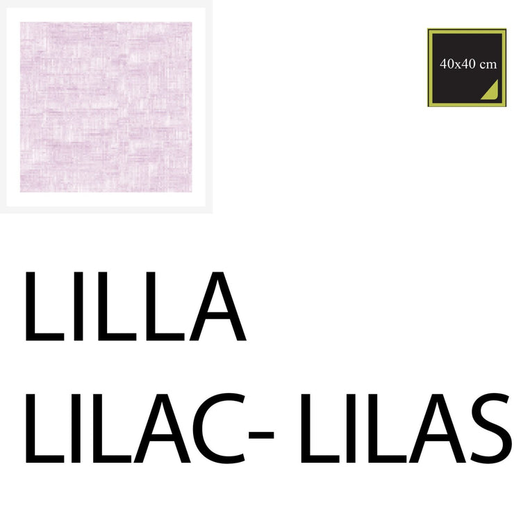 Serafino Zani Tovagliolo 40x40 cm - 20pz Lilla