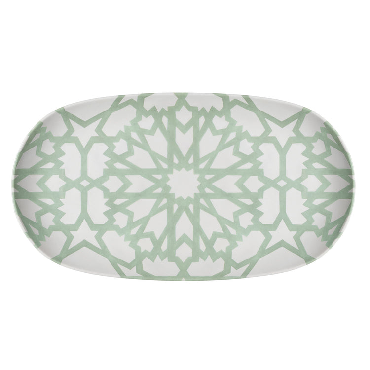 Serafino Zani Vassoio Ovale Piccolo Groove