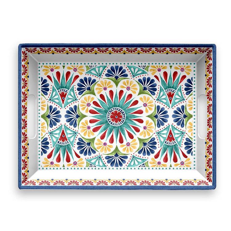 Serafino Zani Vassoio Rettang. con maniglie