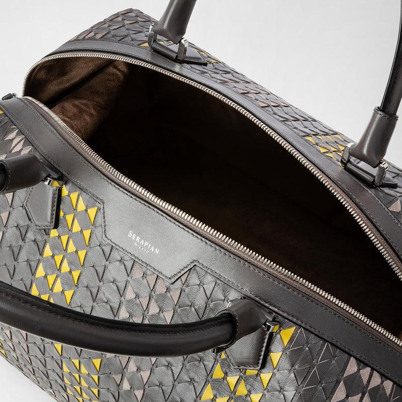 Serapian BORSA BUSINESS SLIM IN MOSAICO MESTIERI D'ARTE