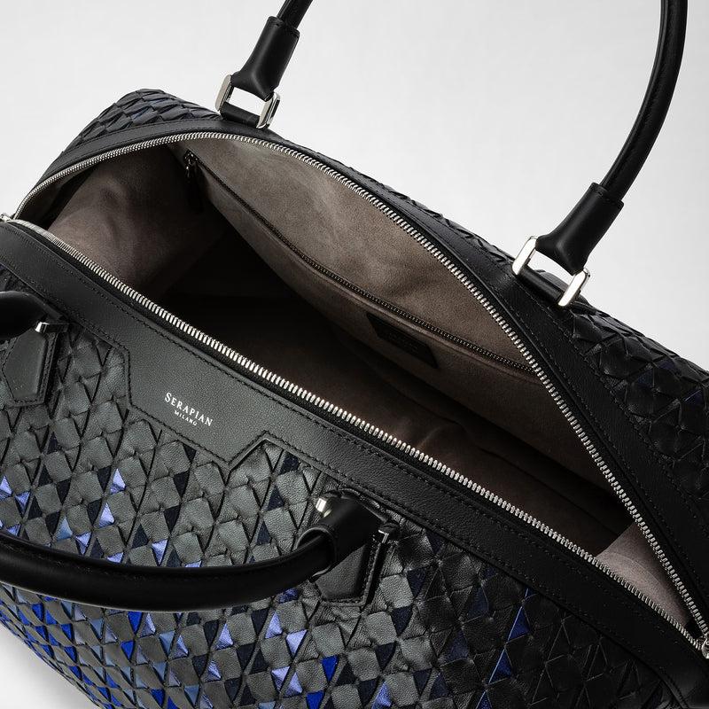 Serapian BORSA BUSINESS SLIM IN MOSAICO MESTIERI D'ARTE