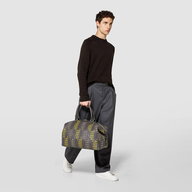 Serapian BORSA BUSINESS SLIM IN MOSAICO MESTIERI D'ARTE