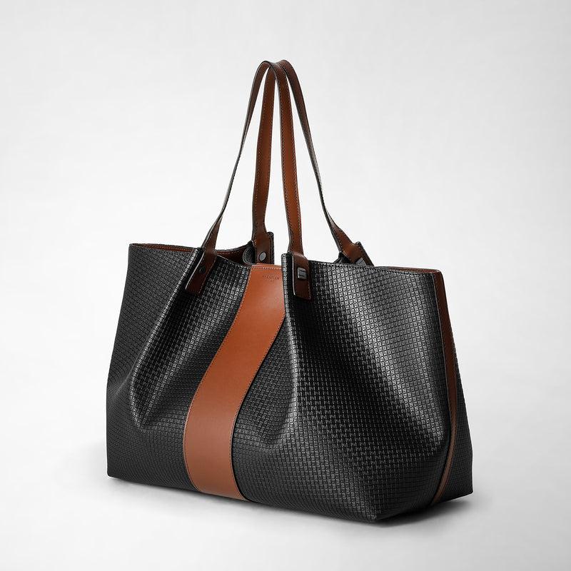 Serapian Borsa Shopping Secret In Stepan 72 Nero-cuoio