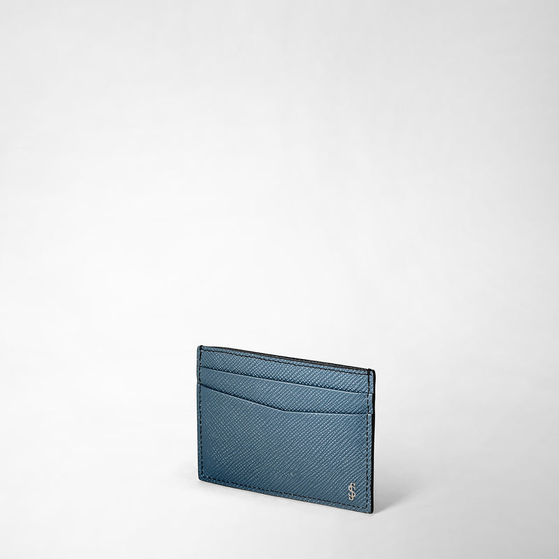 Serapian PORTACARTE PER 4 CARTE IN PELLE EVOLUZIONE