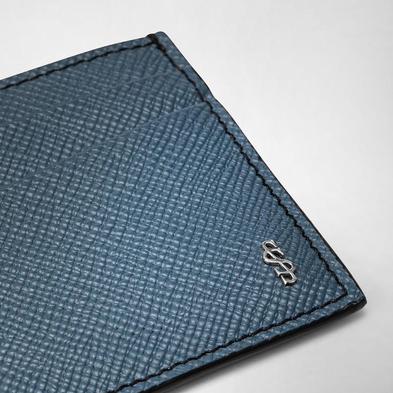 Serapian PORTACARTE PER 4 CARTE IN PELLE EVOLUZIONE