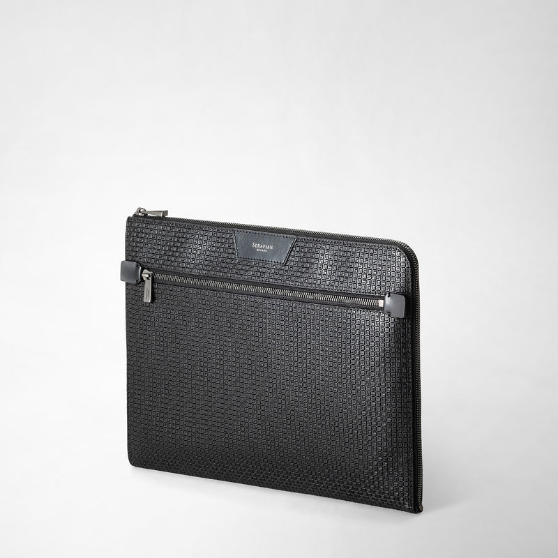 Serapian Portadocumenti In Stepan Nero-nero Eclissi