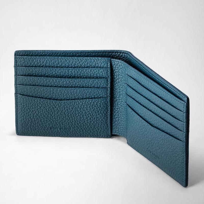 Serapian PORTAFOGLIO PER 8 CARTE IN PELLE CACHEMIRE