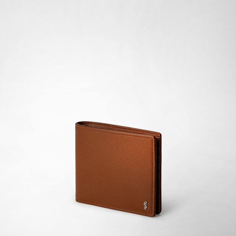 Serapian PORTAFOGLIO PER 8 CARTE IN PELLE CACHEMIRE