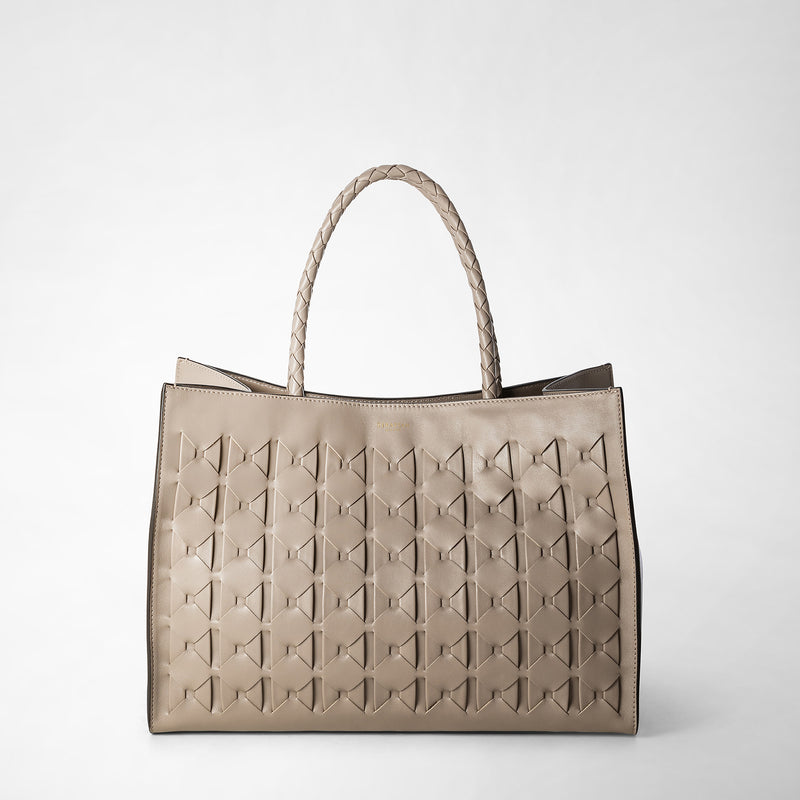 Serapian 1928 Tote Bag In Mosaico Sahara