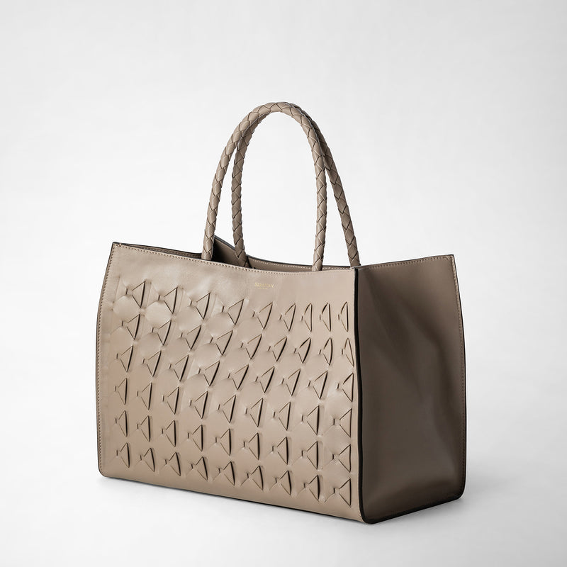 Serapian 1928 Tote Bag In Mosaico Sahara